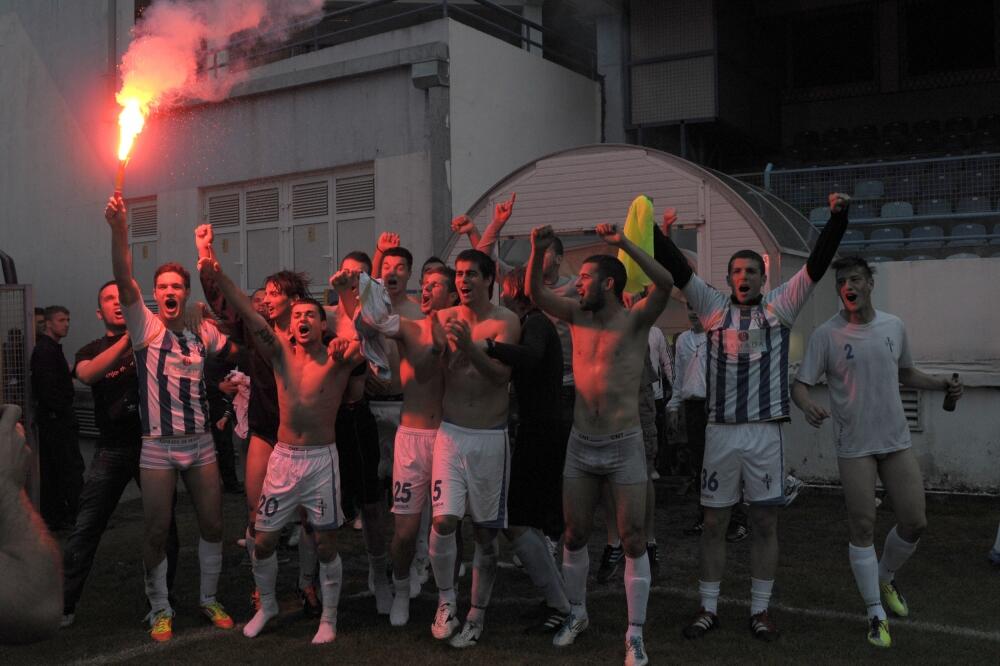 Budućnost, slavlje, Foto: Savo Prelević