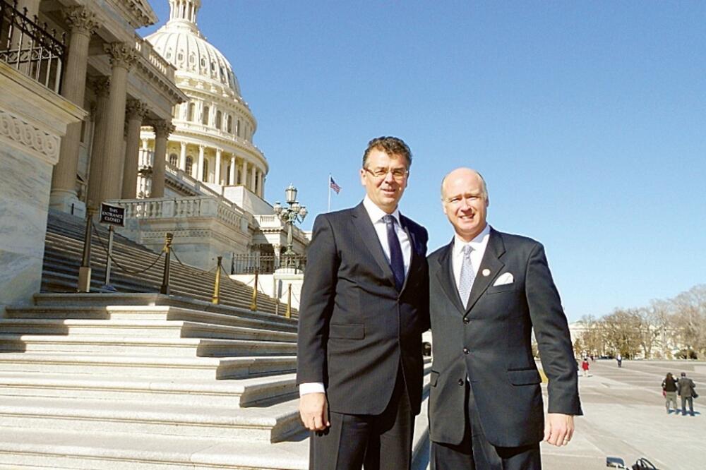 Branimir Gvozdenović, Robert Aderholt, Foto: DPS