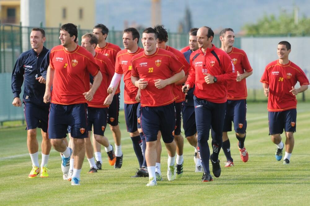 Trening reprezentacije, Foto: Savo Prelević