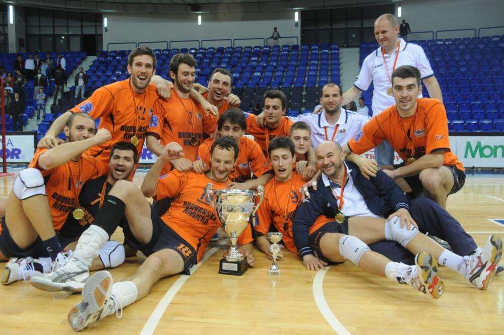 Odbojkaši Budvanske rivijere, Foto: Vesko Belojević
