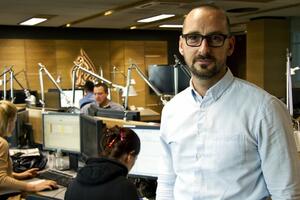 Dragan Sjekloća prvi novinar iz Crne Gore na televiziji Al Jazeera...