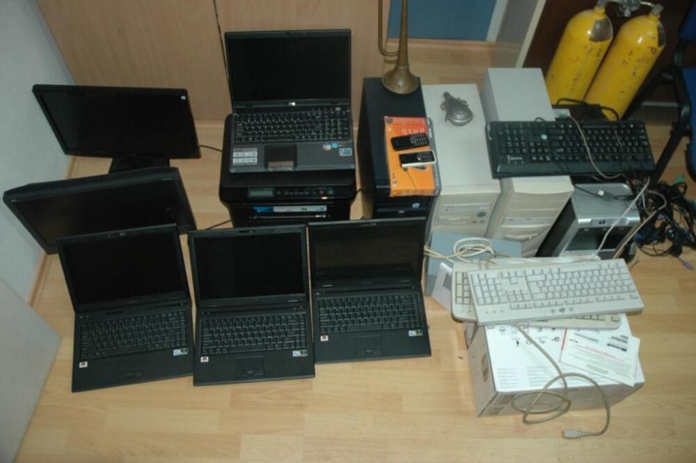 Ukradene stvari, Foto: Uprava policije