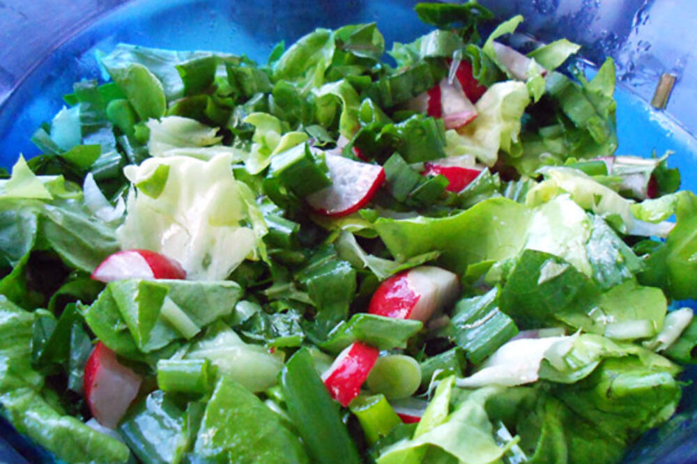Šarena proljećna salata, Foto: Kuvajsam.com
