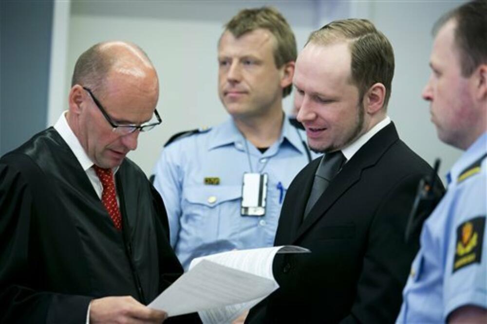Suđenje Brejvik, Foto: Rojters