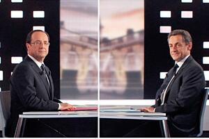 Oštar TV dvoboj Sarkozija i Olanda