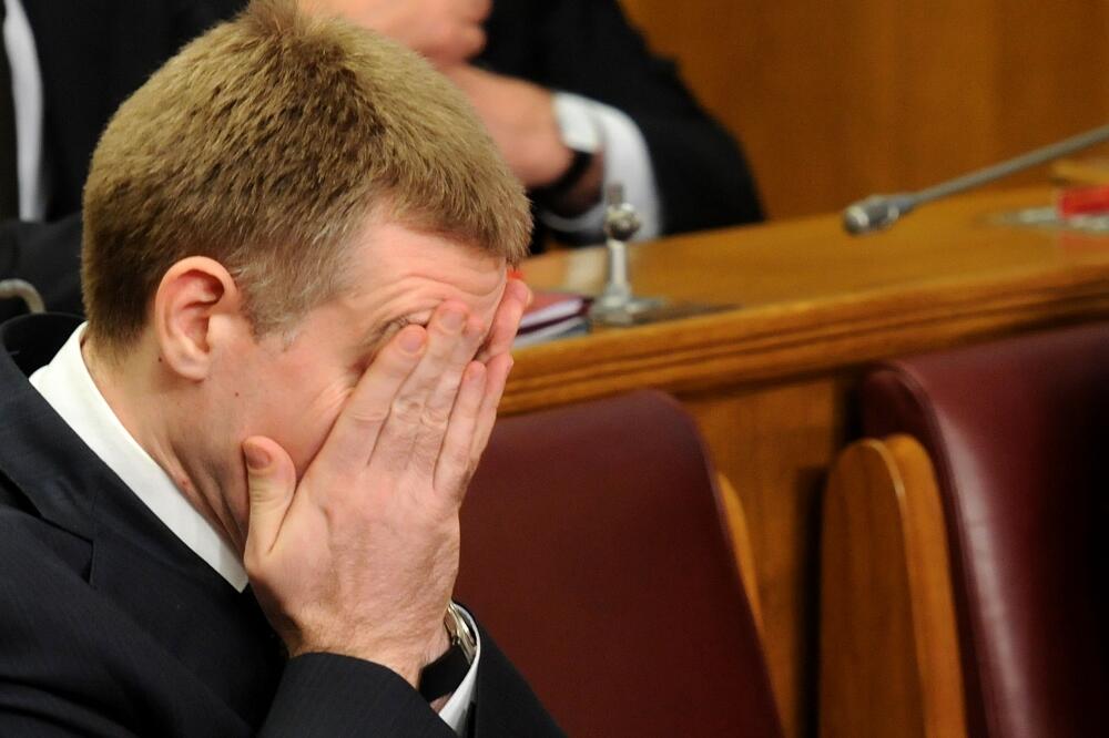 Igor Lukšić, Skupština, Foto: Boris Pejović