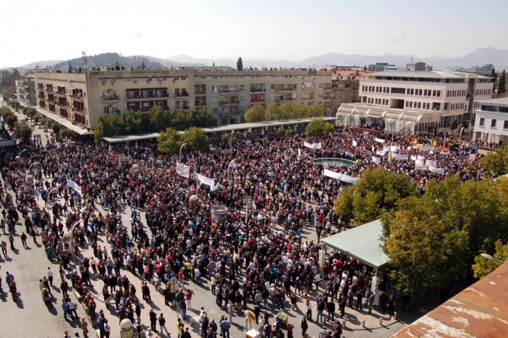protesti, 18. mart, Foto: Marko Gošović