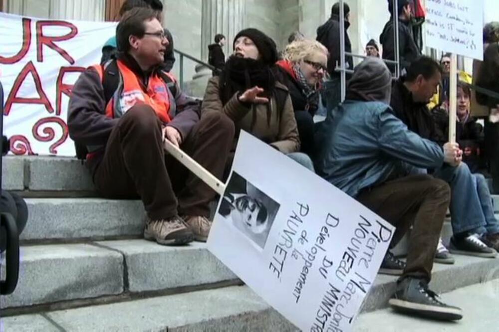 studenti, Kanada, protest, Foto: Montrealgazette.com