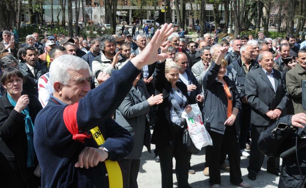 Bijelo Polje, protest 22. april