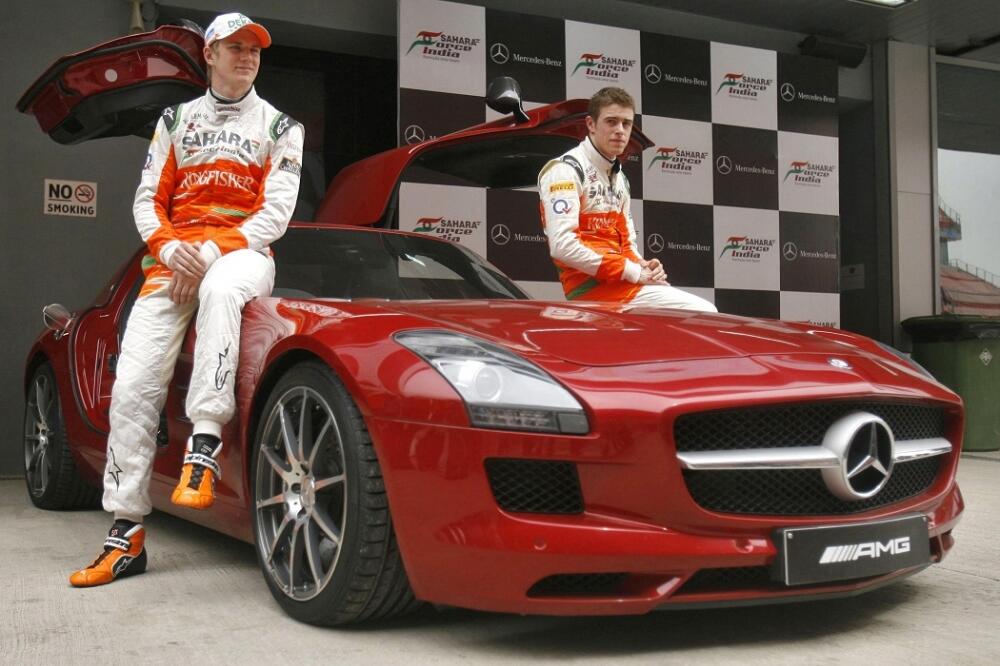Niko Hilkenberg i Pol di Resta, Foto: Reuters