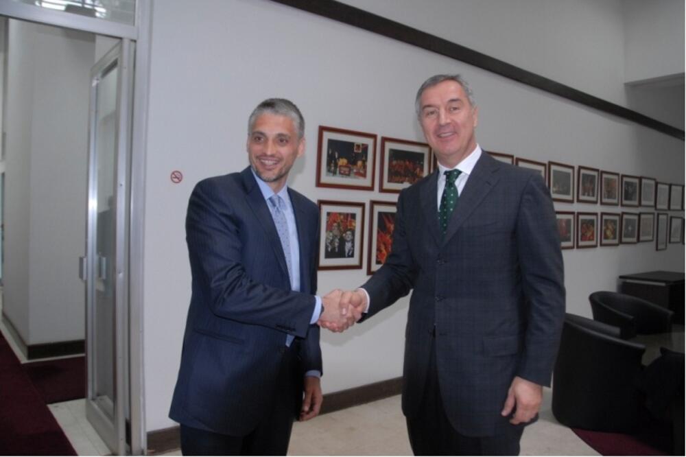 Čedomir Jovanović, Milo Đukanović, Foto: Dps.me