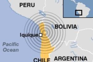 Snažni zemljotres pogodio Čile