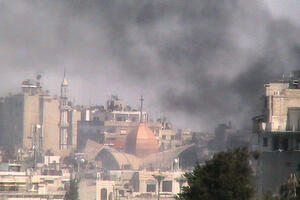 Bombardovan Homs