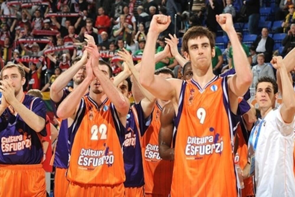 Košarkaši Valensije, Foto: Eurocupbasketball.com