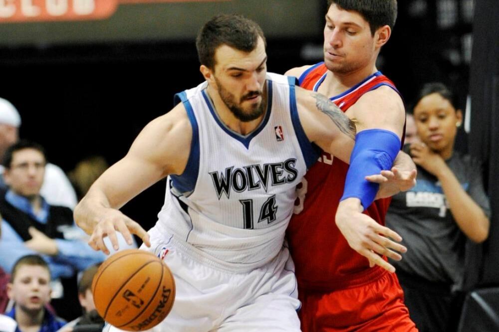 Nikola Peković i Nikola Vučević, Foto: Beta AP