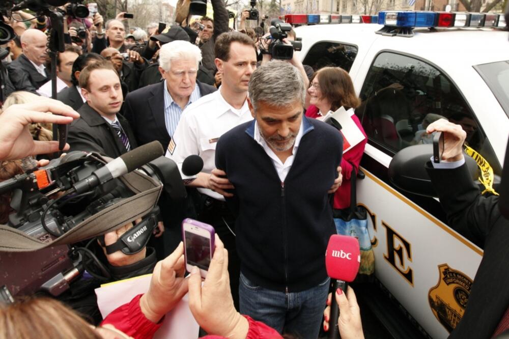 Džordž Kluni, hapšenje, Foto: Rojters