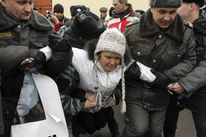 Rusija: Na opozicionom protestu u Moskvi uhapšeno više osoba