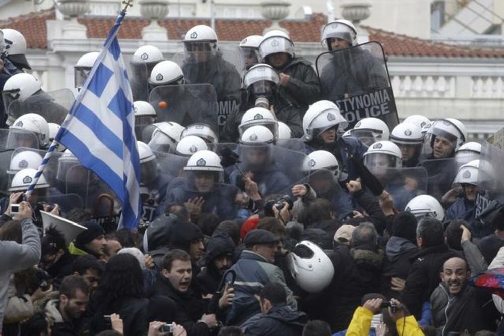 Grčka protesti, Foto: Beta/AP