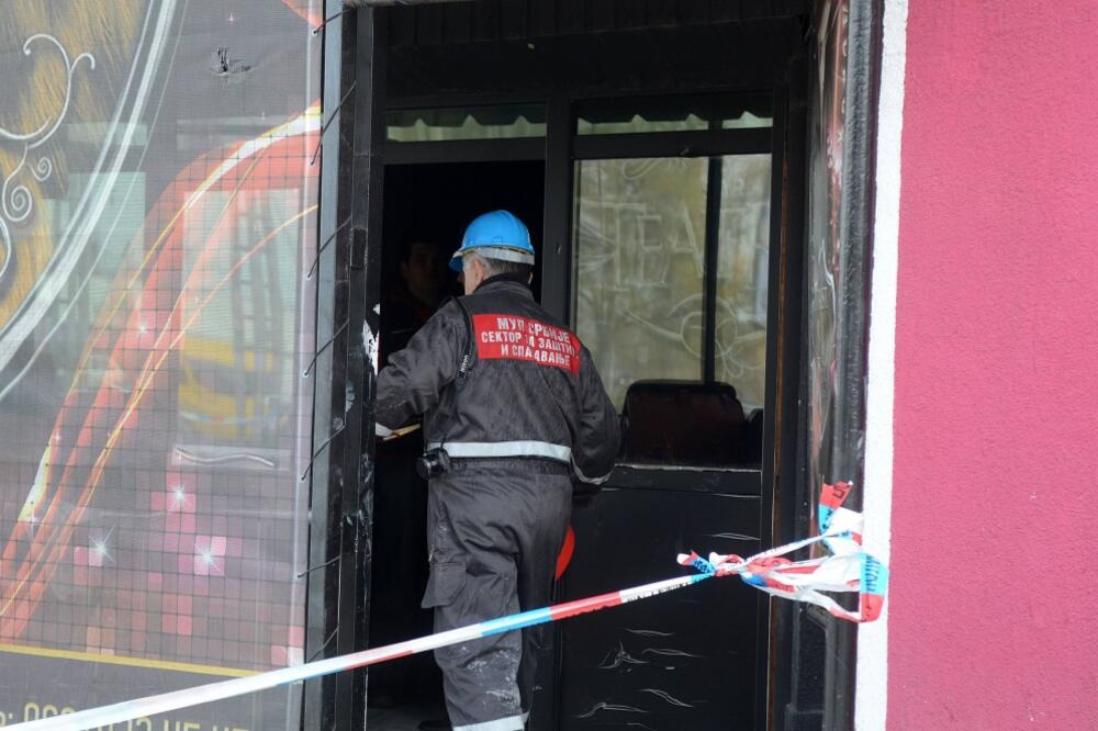 Novi Sad, Kontrast, požar, Foto: Beta