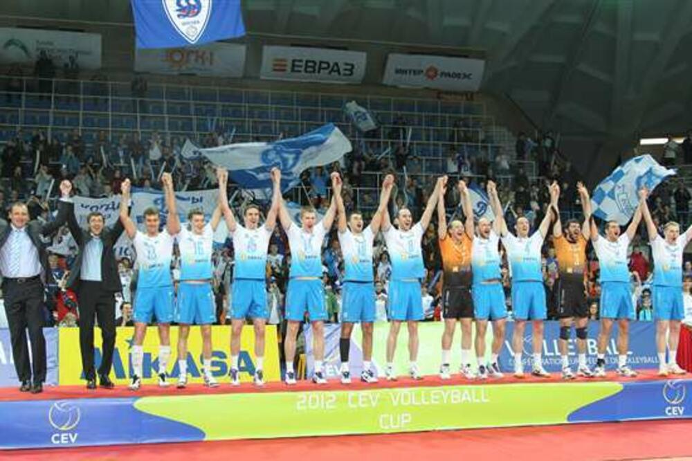 Odbojkaši Dinama, Foto: Www.cev.lu