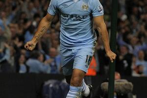 Aguero se povrijedio na motociklu svog sina!