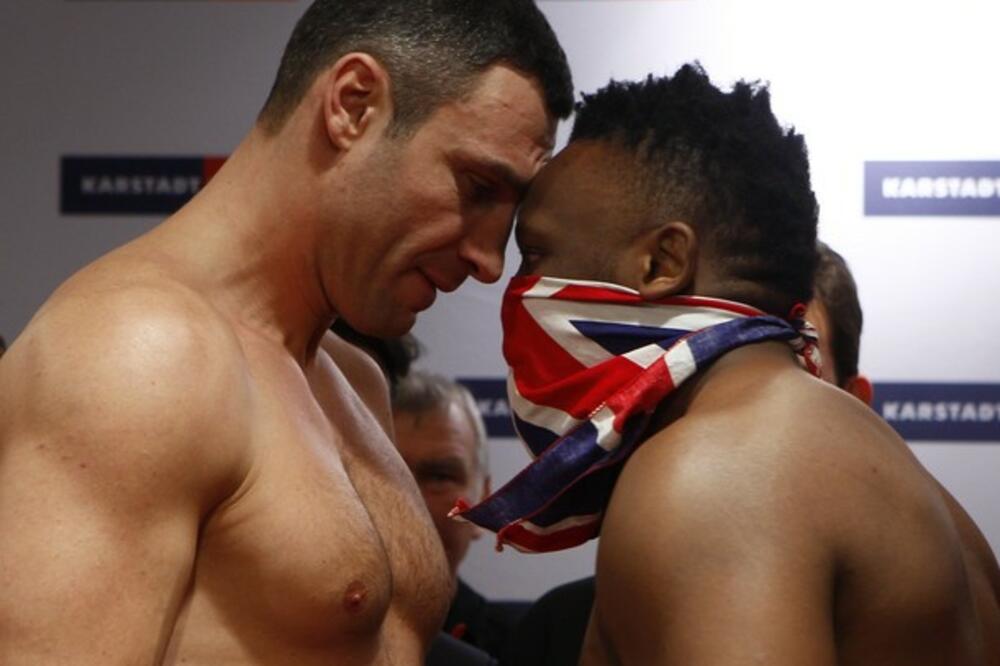 Čisora i Vitalij Kličko, Foto: Reuters