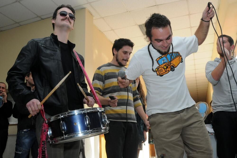 protest, studenti, FPN, Podgorica, Foto: Luka Zeković