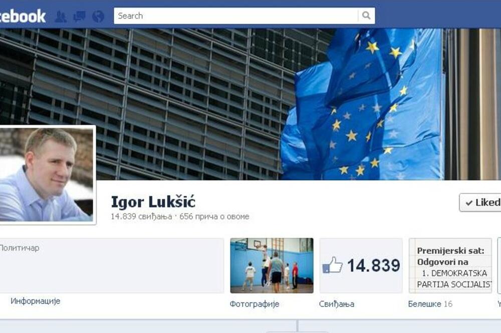 Lukšić, fb stranica, Foto: Printscreen