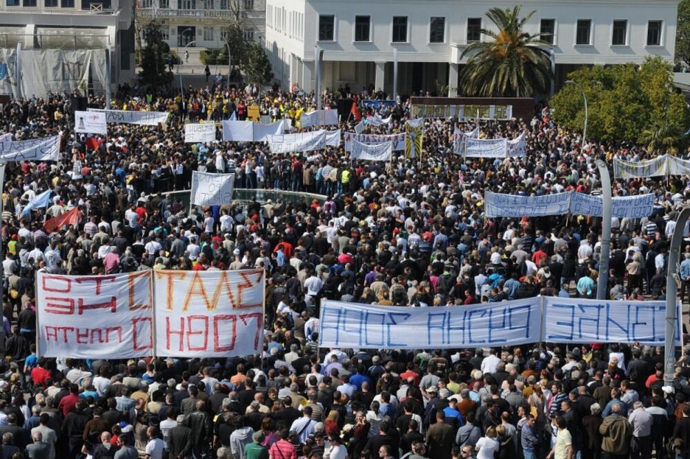 protest 18.03, Foto: Savo Prelević