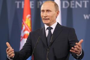 Putin omiljeni političar u Srbiji