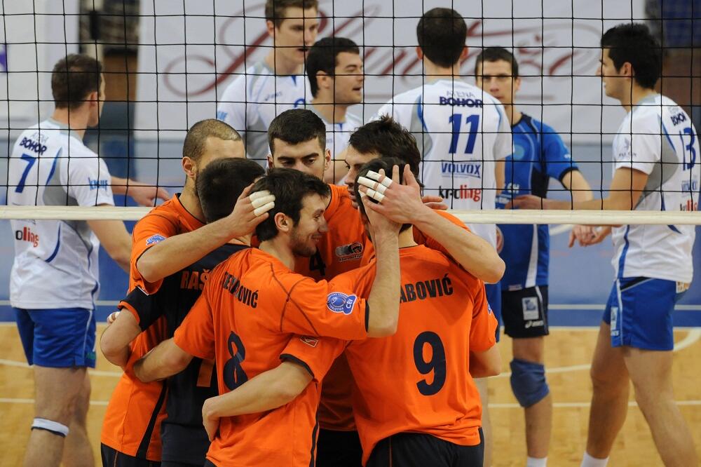 Odbojkaši Budvanske rivijere, Foto: Boris Pejović