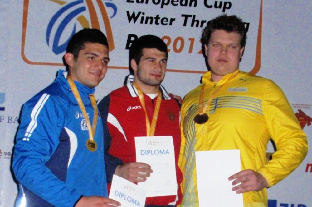 Danijel Furtula, Foto: Atletski savez Crne Gore