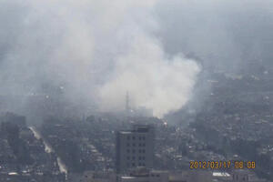 Snažne eksplozije u Damasku