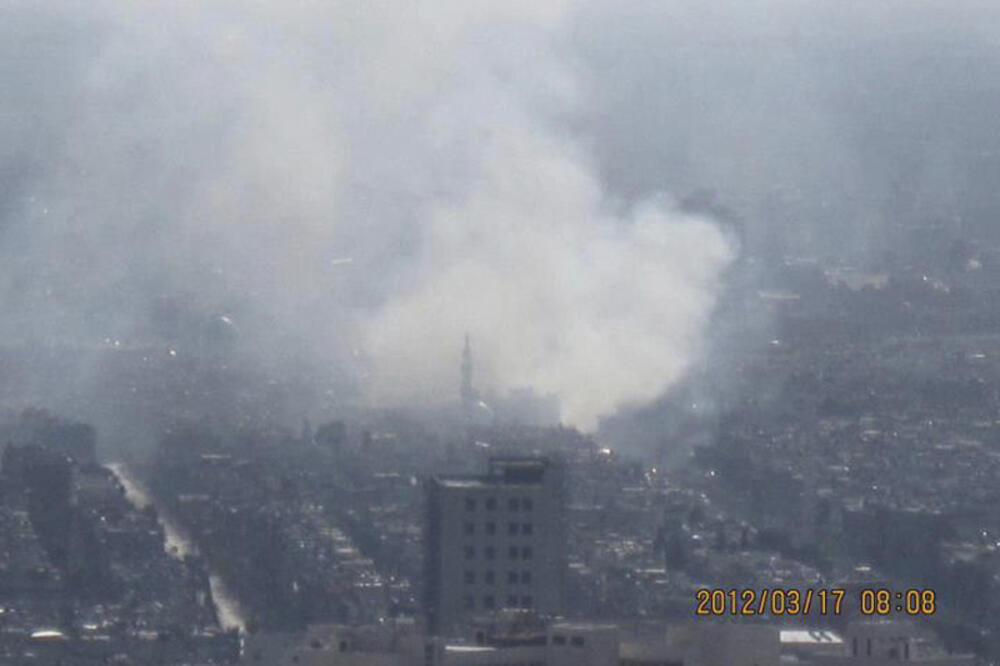 Sirija Damask eksplozija, Foto: Reuters