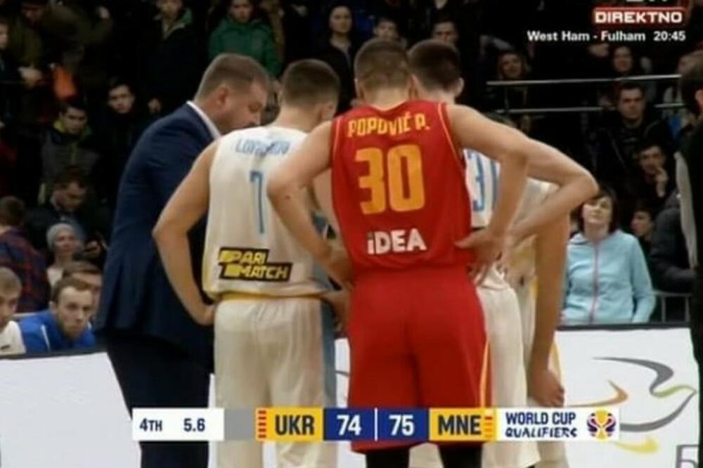 Popović u "akciji", Foto: Printscreen