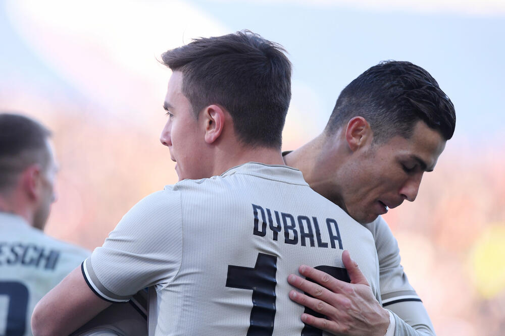 Paulo Dibala i Kristijano Ronaldo, Foto: Reuters