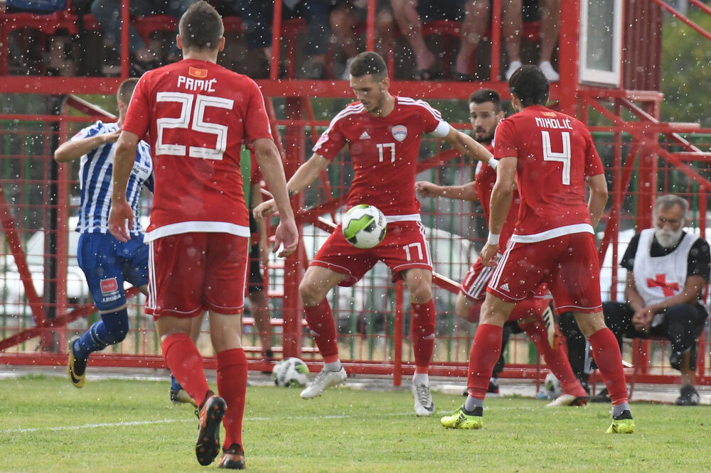 Sa utakmice OFK Titograd - Budućnost, Foto: Savo Prelević