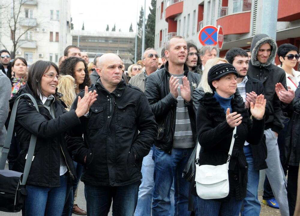 protest Vijesti Olivera Lakić