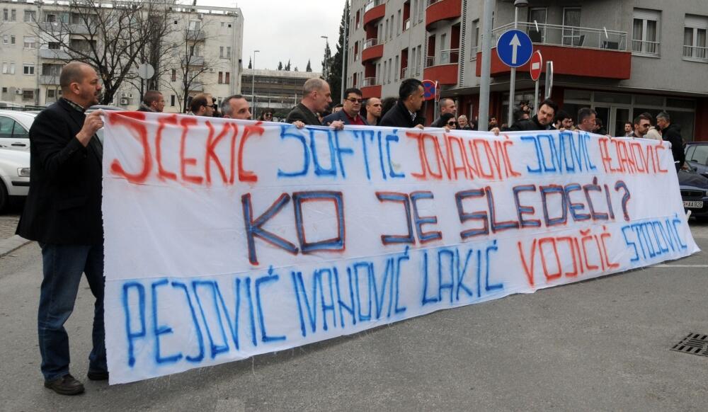 protest Vijesti Olivera Lakić
