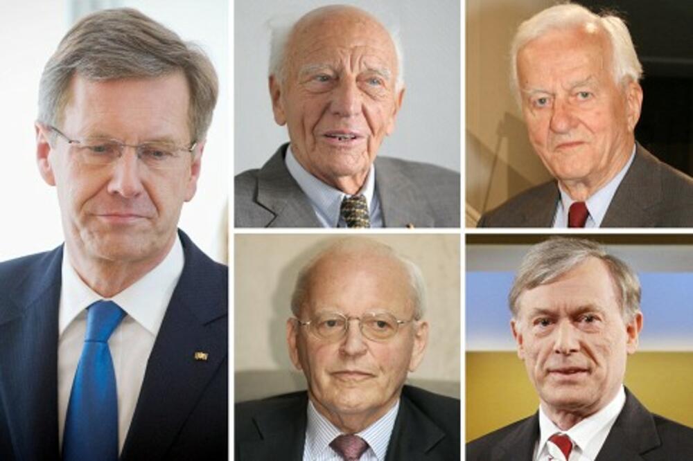 Kristijan Vulf, Valter Šel, Rihard fon Vajczeker, Roman Hercog, Horst Keler, Foto: Welt.de
