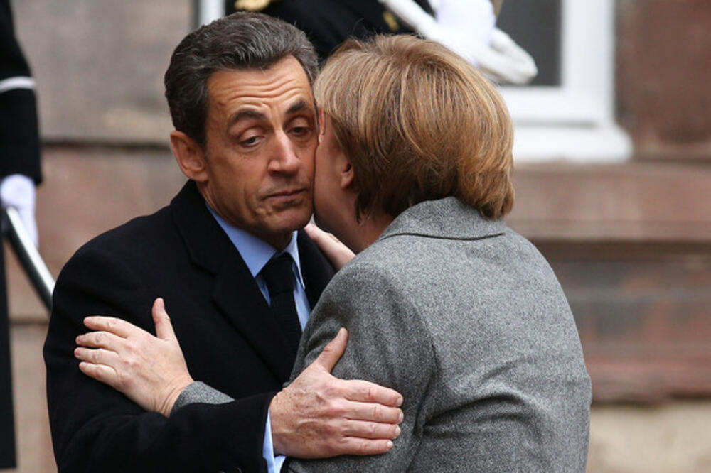 Nikola Sarkozi i Angela Merkel, Foto: Zimbio.com