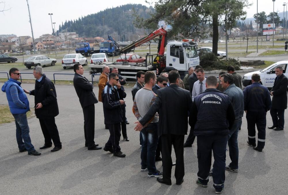 Komunalna policija protest