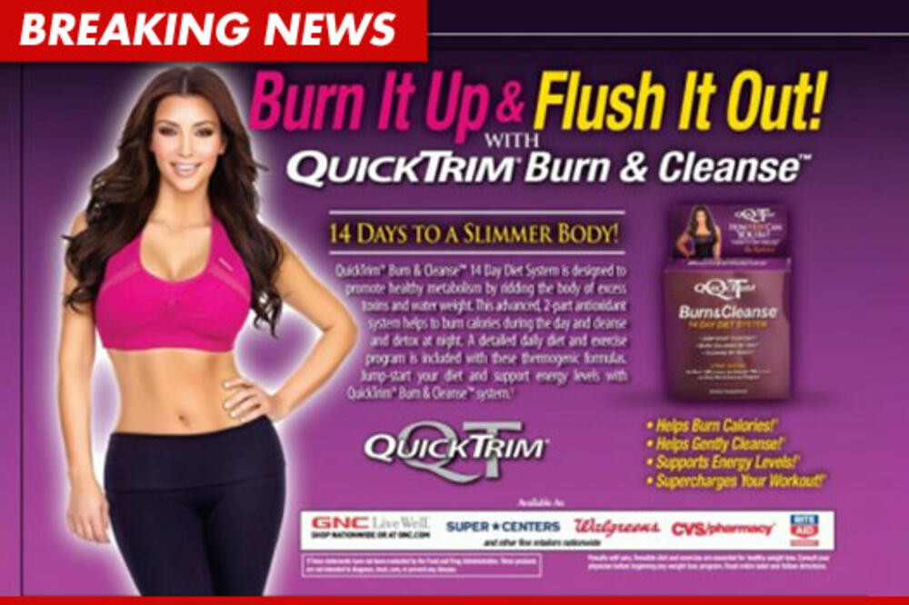 QuickTrim Kim Kardašijan, Foto: Tmz.com