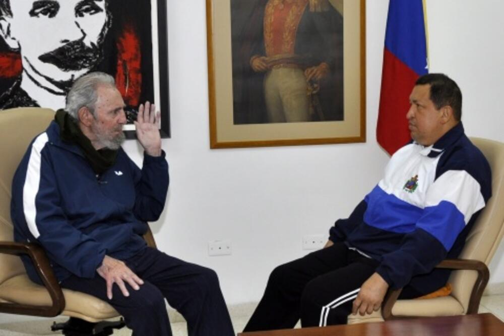 Fidel Kastro Ugo Čavez, Foto: Novinite.com