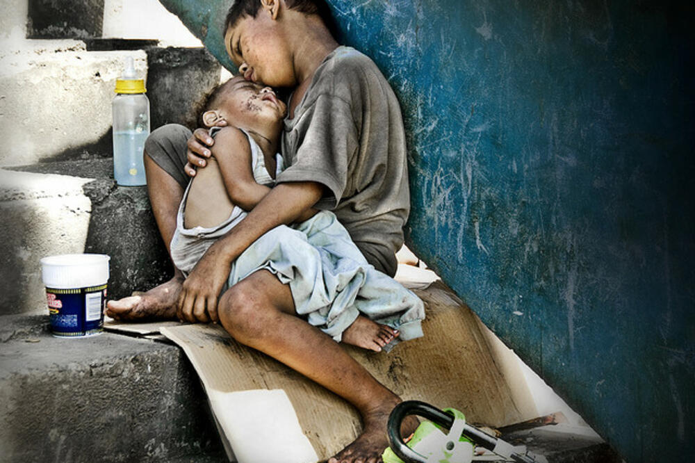 Djeca na ulici, Foto: Rojters