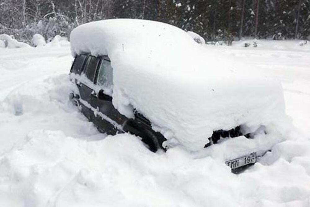 snijeg, Švedska, Foto: Autoblog.com