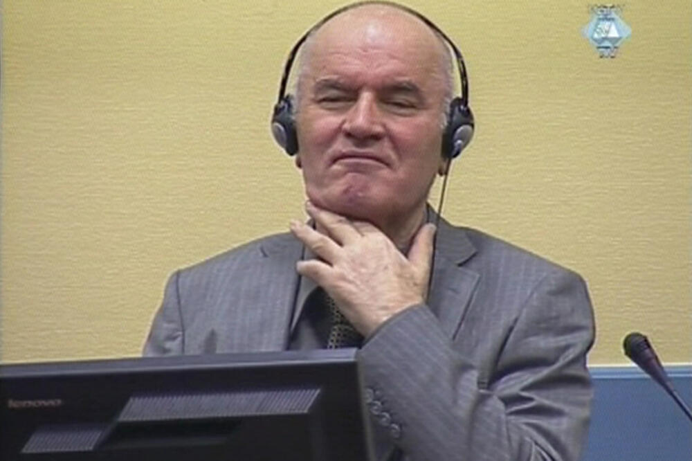 Ratko Mladić Hag, Foto: Rojters