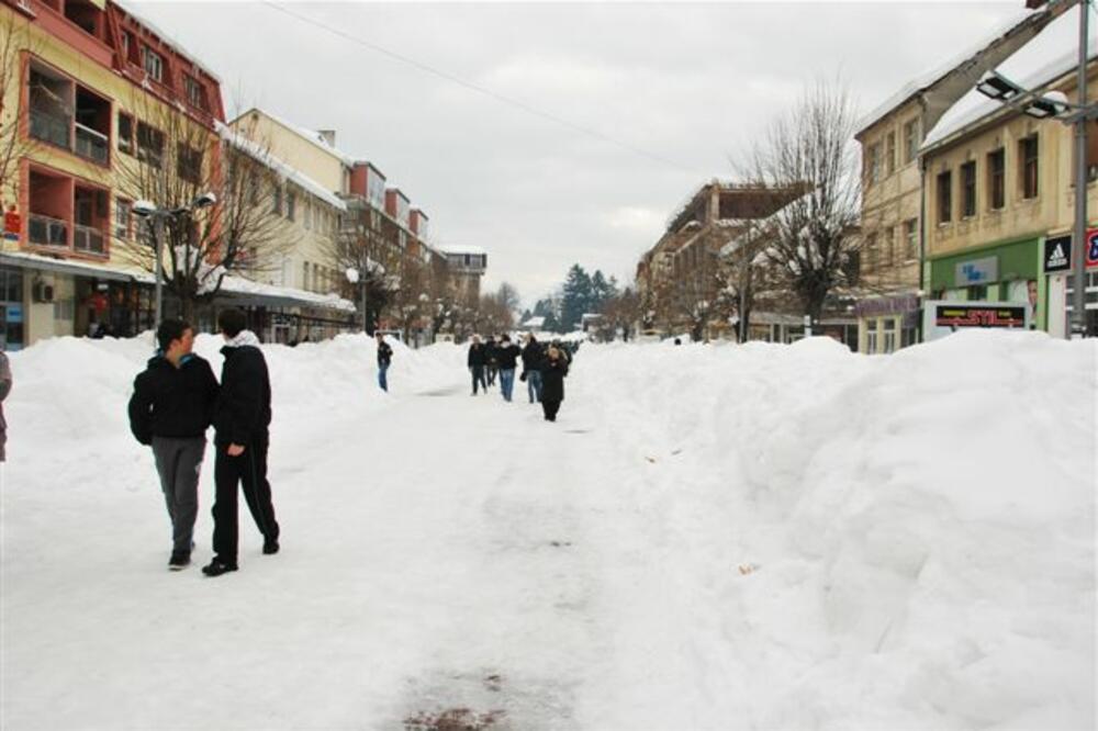 snijeg Berane, Foto: Rabrenović