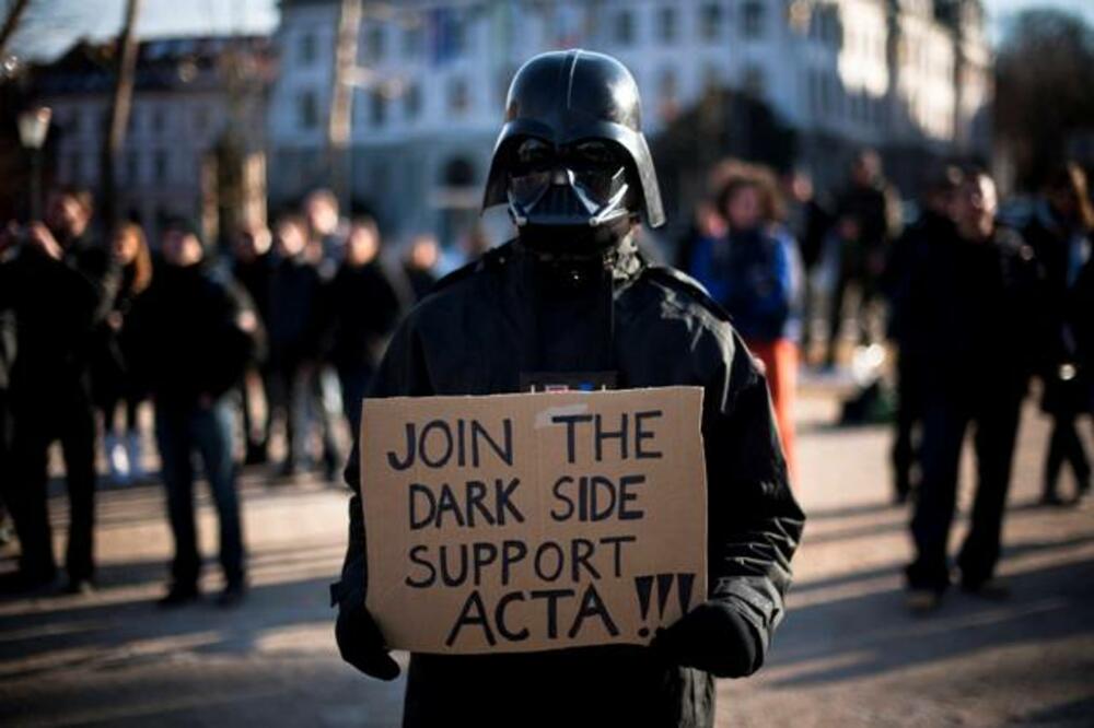 ACTA protest, Foto: B92.net