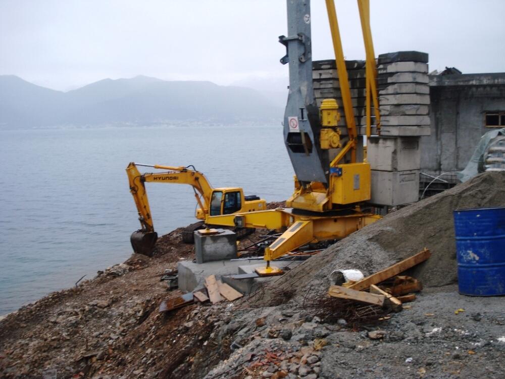 gradilište, primorje